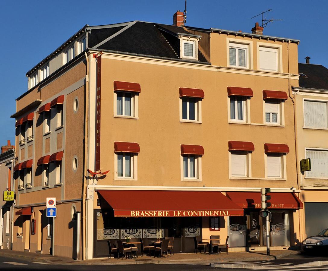 Logis Hotel Le Continental Châteauroux Zewnętrze zdjęcie